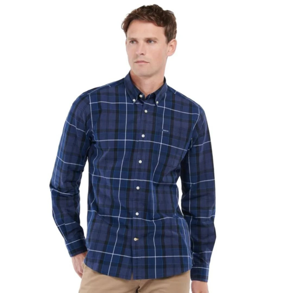 Jual MEN'S LONGSLEEVE SHIRT ALVIN B*RBOUR PLAID / Kemeja Pria Original ...