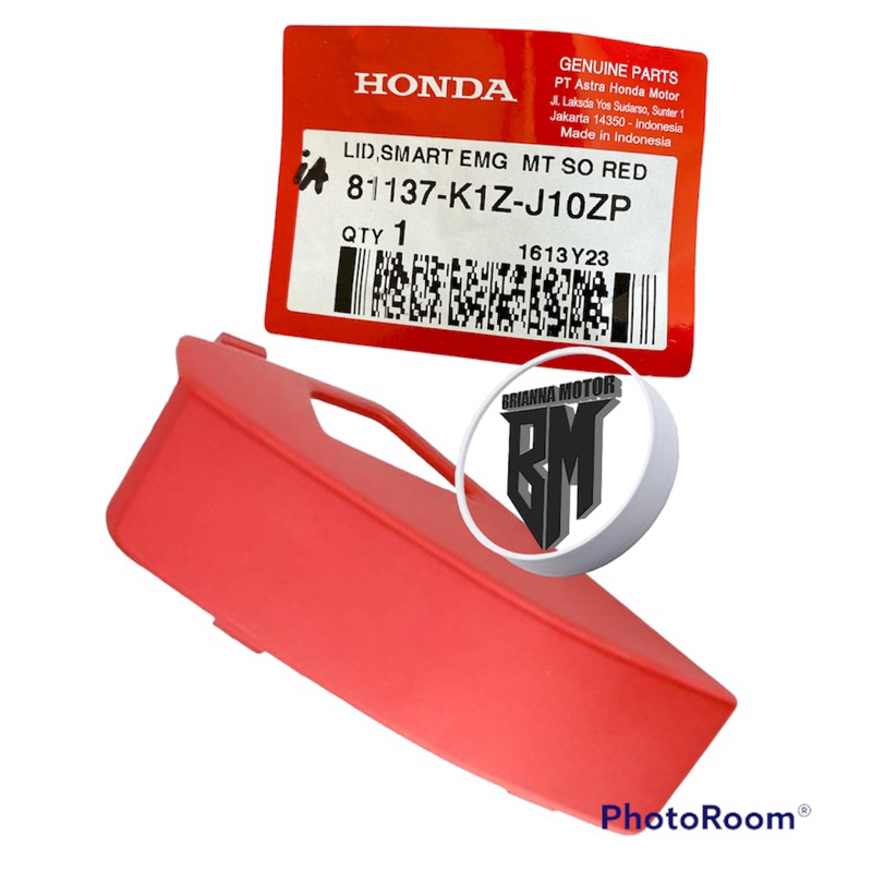 Jual Cover Lid Emergency Merah Dof Pcx 160 81137 K1Z J10Zp Termurah ...