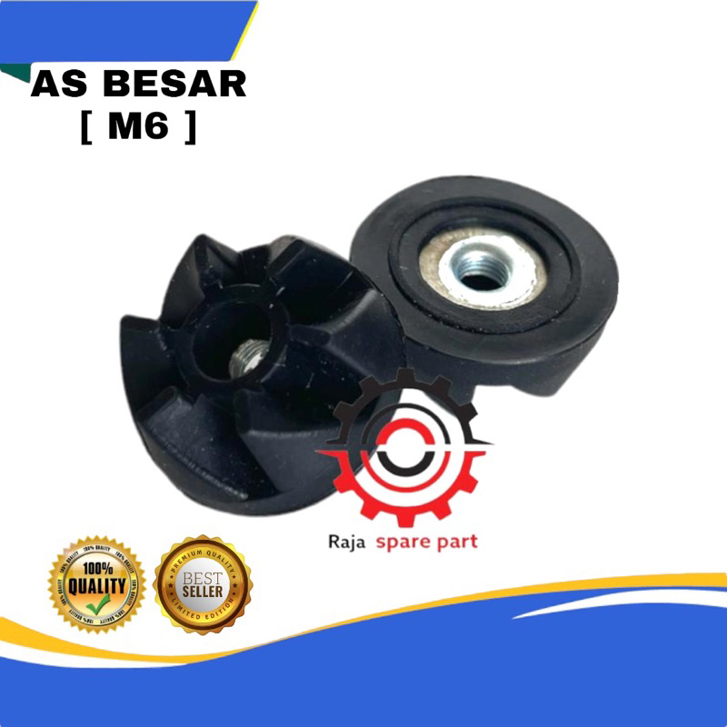 Jual GEAR KARET KOPEL BLENDER MIYAKO LAMA DRAT BESAR GIGI KARET