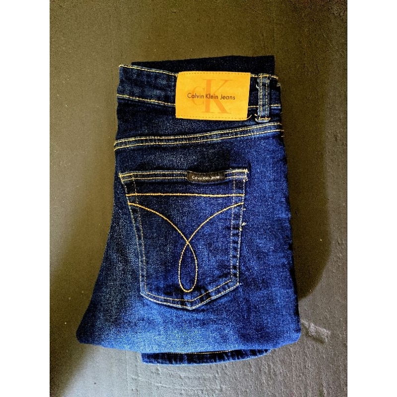 Jual Calvin Klein Blue Jeans | Shopee Indonesia