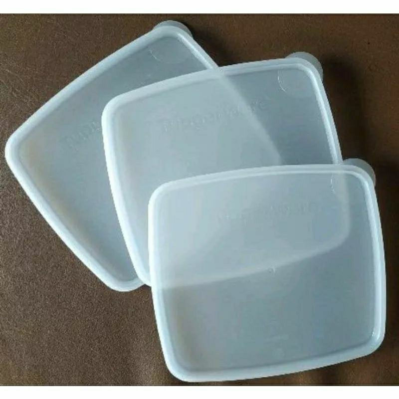 Jual seal toples jadul Tupperware ukuran small medium dan large square ...