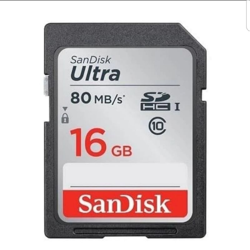 Jual Sandisk ultra original, memory card sdhc sdxc SD card 16gb/32gb ...