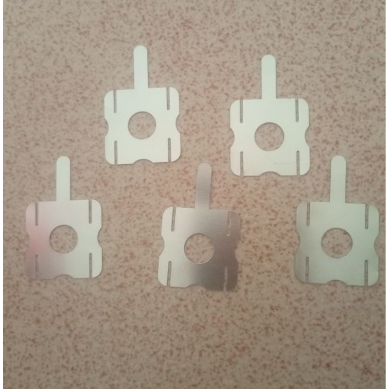 plat nikel baterai 18650 ( 5buah)