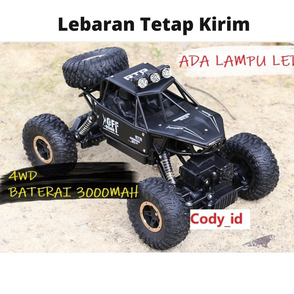 Jual Mobil Remot RC Car Rock Crawler 4WD Metal Alloy Remote Control ...