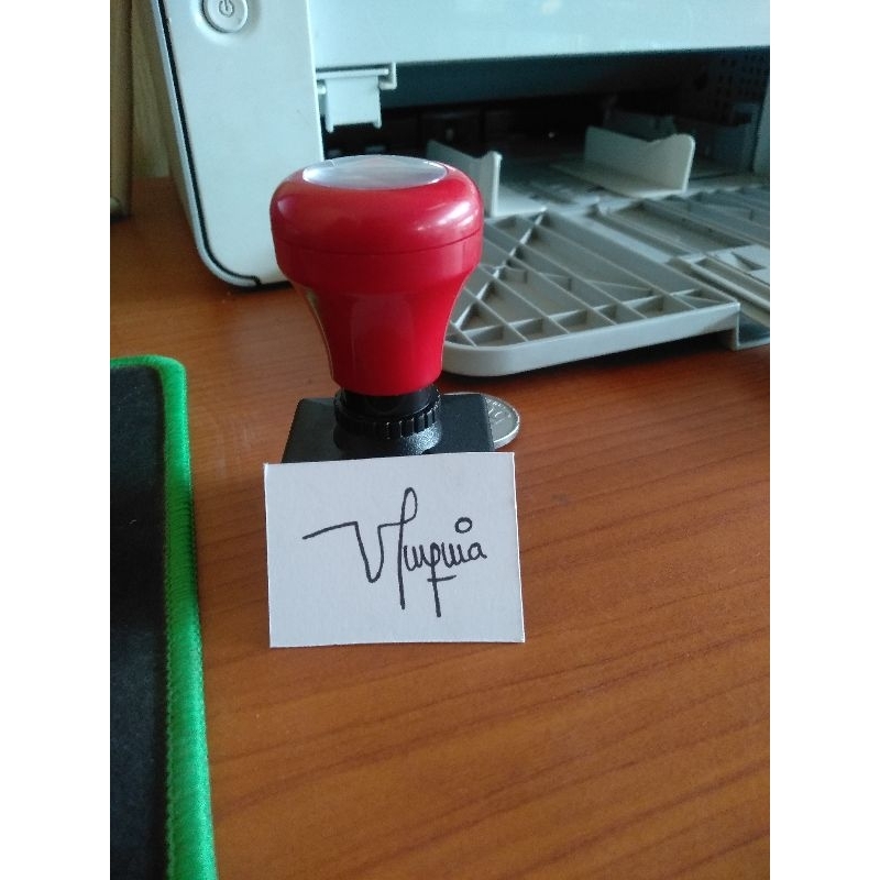 Jual Stempel Tanda Tangan Dan Nama Shopee Indonesia