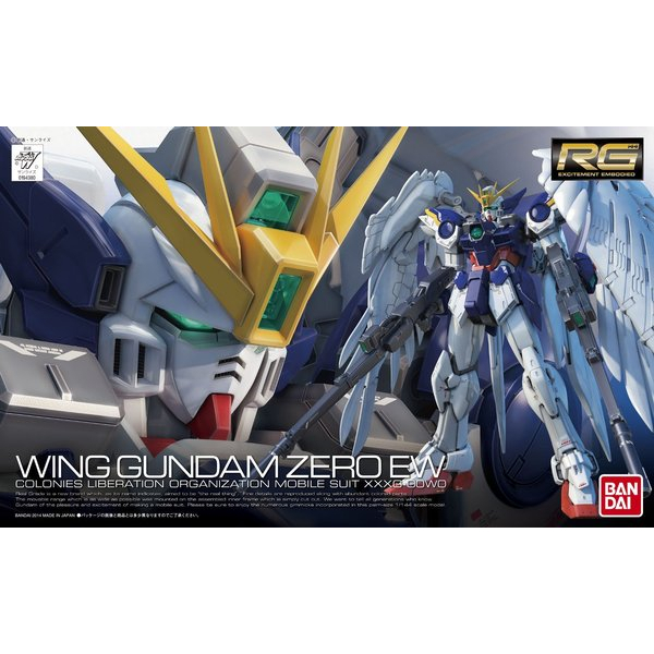 Jual RG Wing Gundam Zero EW Custom New Original Bandai