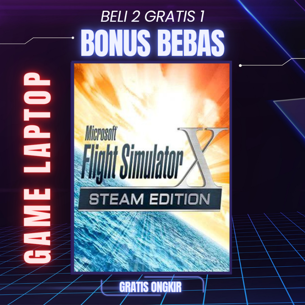 Jual MICROSOFT FLIGHT SIMULATOR X GAME PC GAME LAPTOP LINK