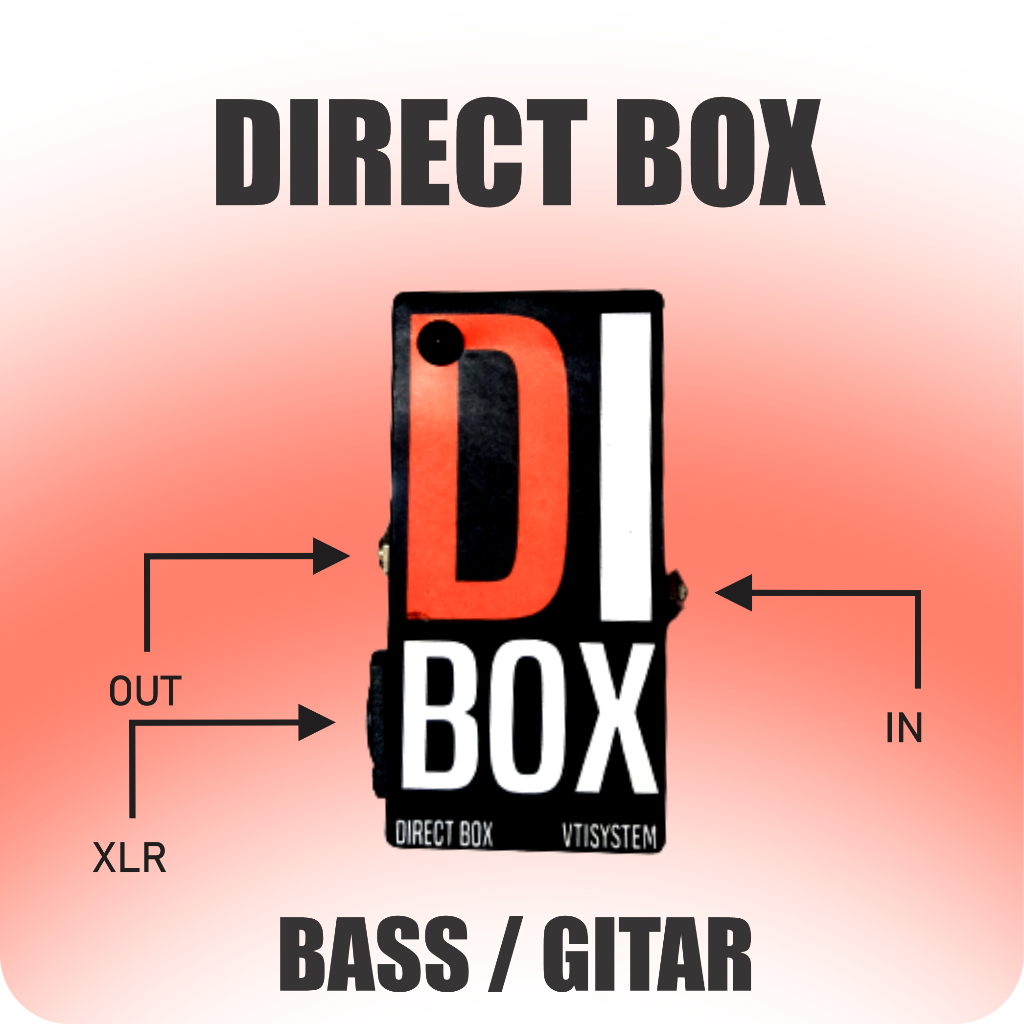 Jual DIRECT BOX BASS GITAR DI BOX VTISYSTEM Shopee Indonesia