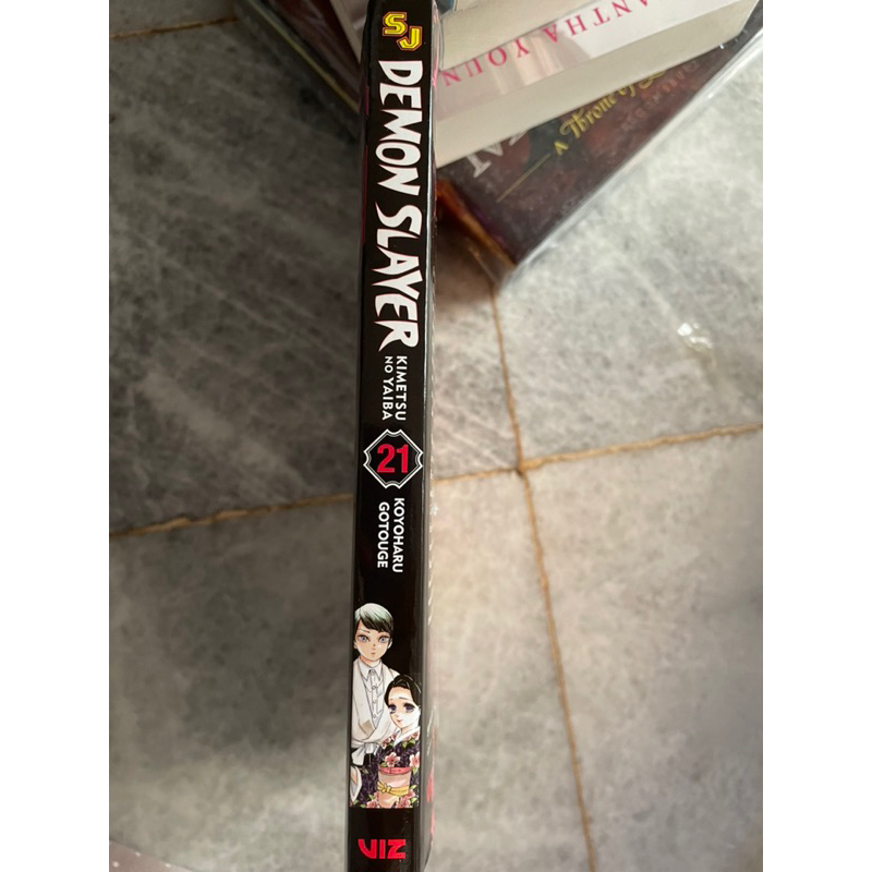 Jual Demon Slayer (Kimetsu no yaiba) Vol.21, Viz ori, new, defect ...