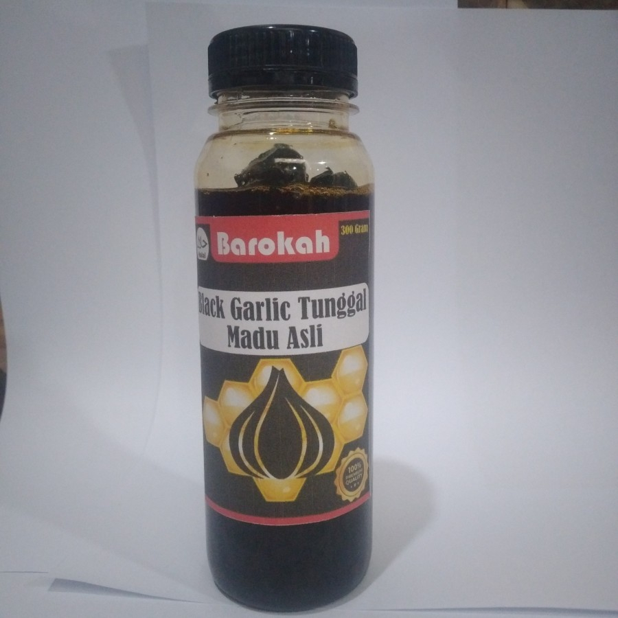 Jual Black Garlic Tunggal Plus Madu Asli Bawang Hitam Madu 300gram