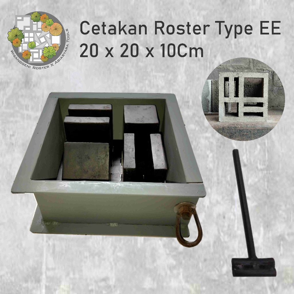 Jual Cetakan Roster Type EE tinggi 10cm | Shopee Indonesia