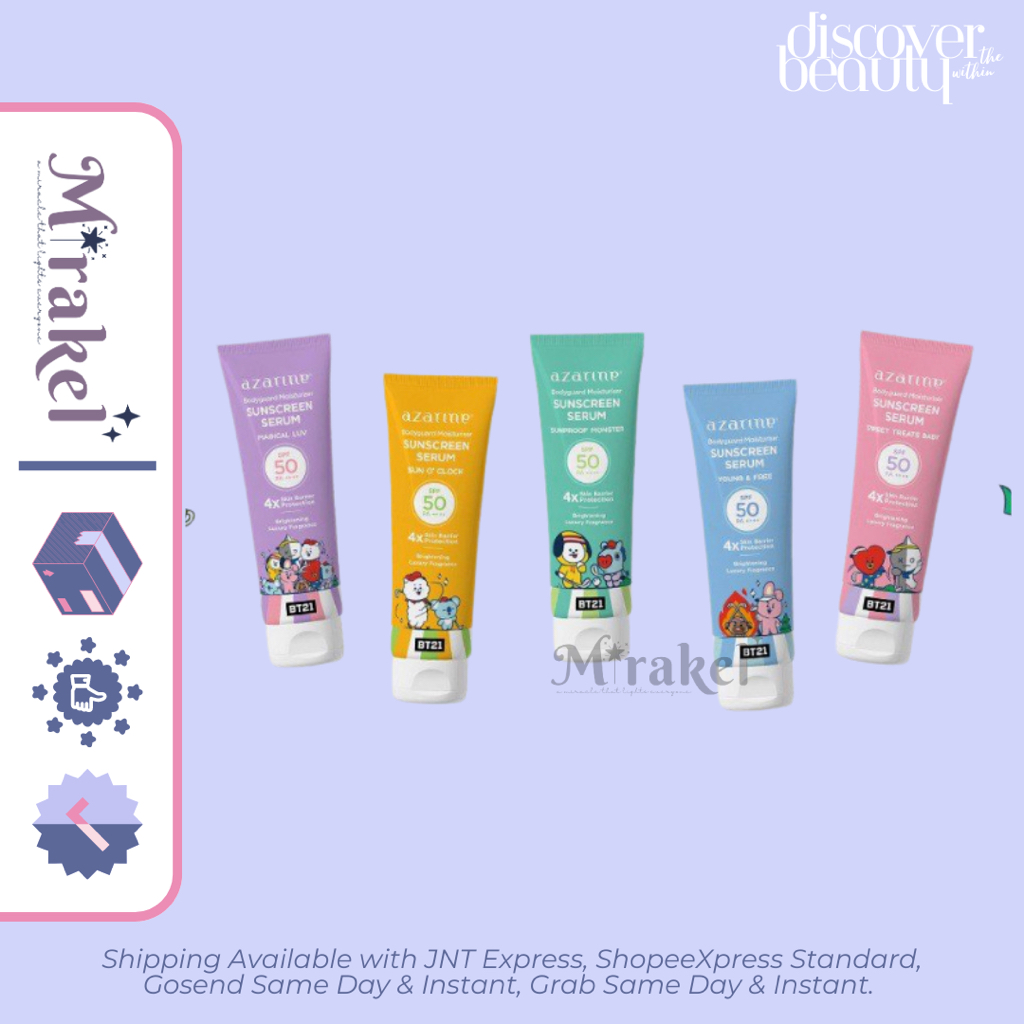 Jual BUY 3 FREE BT21 KEYCHAIN - Azarine Body Guard Moisturizer ...