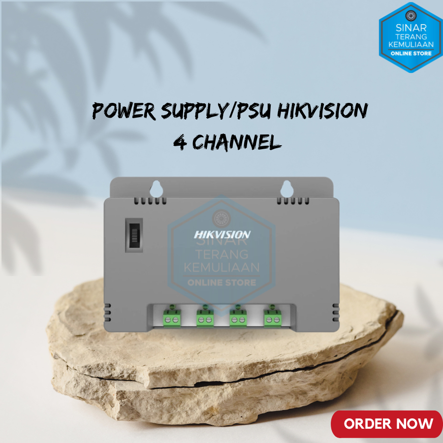 Jual POWER SUPPLY/PSU HIKVISION 4 CHANNEL Shopee Indonesia