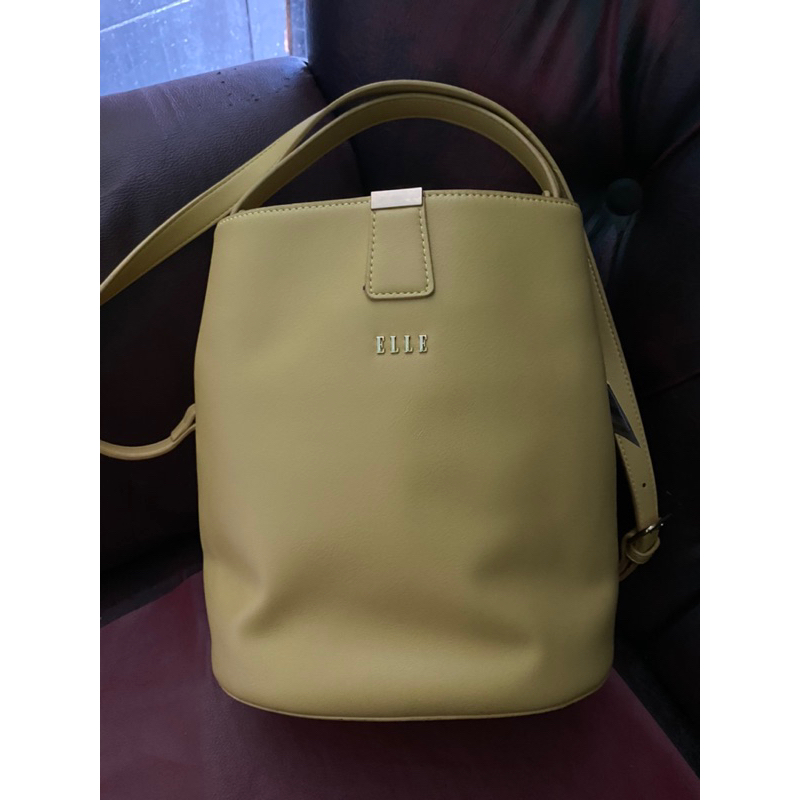 Jual Bucket Bag ELLE Warna Kuning | Shopee Indonesia