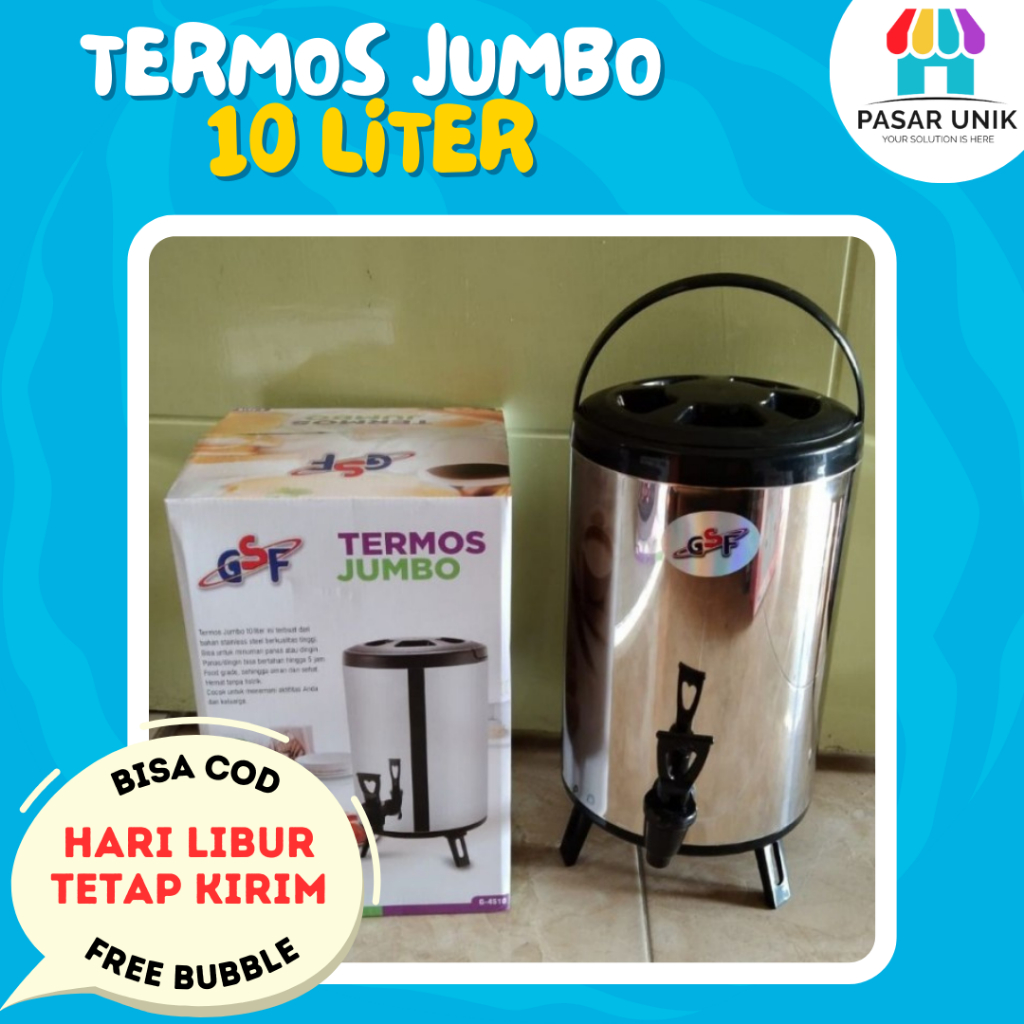 Tea thermos best sale 10 ltr