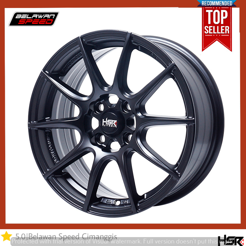 Jual VELG MOBIL RACING PELEK MODIFIKASI RIN 15 HSR NSX 1206 PCD 4X100 ...
