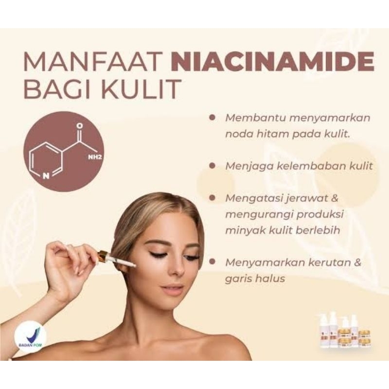 Jual NIACINAMIDE 10 GR/ NIACINAMIDE PURE SERBUK GRADE A/ NIACINAMIDE