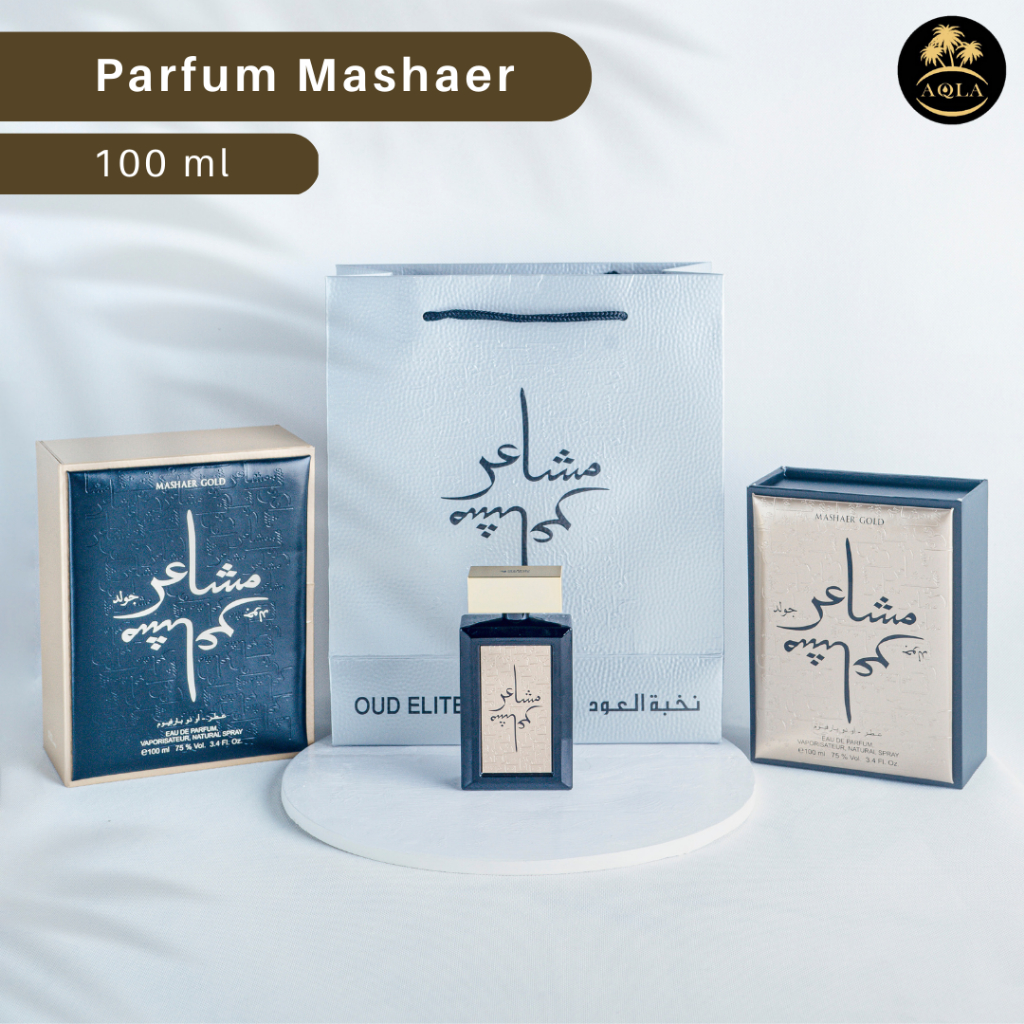 Jual PARFUM OUD ELITE PARFUM MASHAER GOLD EDP 100ml Shopee Indonesia