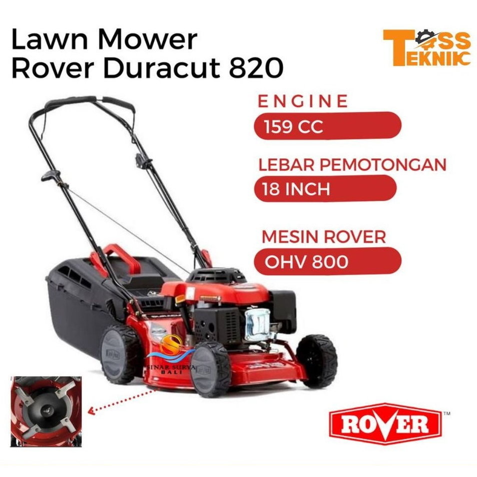 Rover duracut 820 hotsell