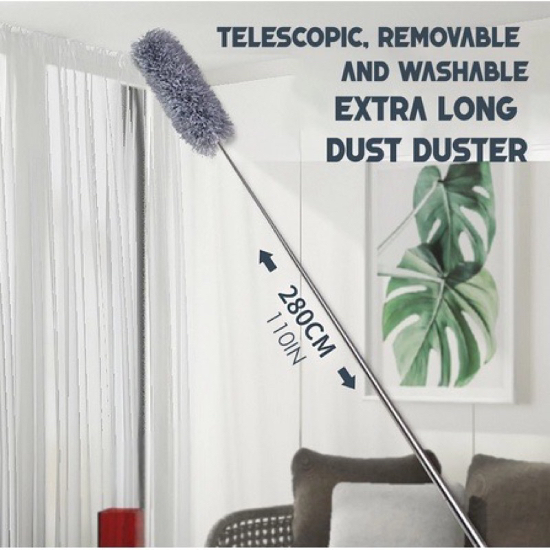 [ACQ] Kemoceng Tarik Microfiber Fleksibel 280CM