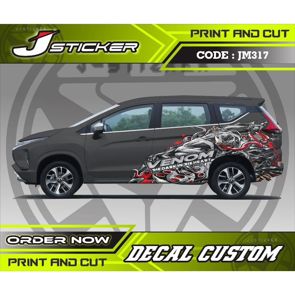 Jual sticker printing mobil xpander avanza xenia terios | Shopee Indonesia