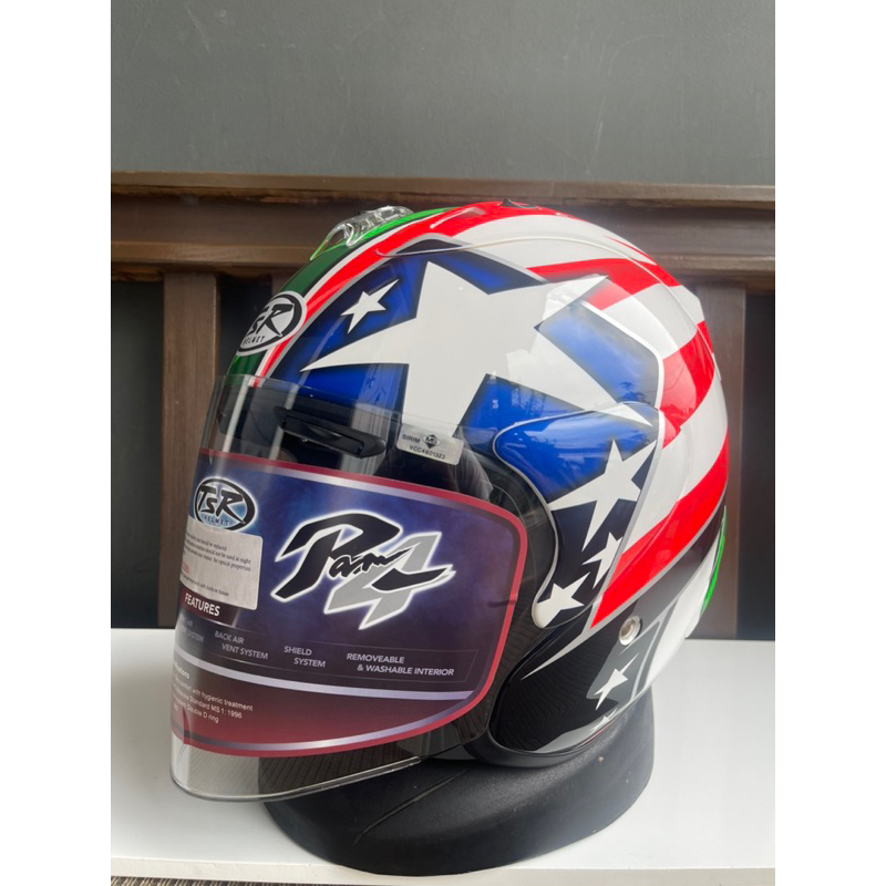 Jual Helm Tsr Hayden Not Arai Not Copy Arai Not Scott Shopee Indonesia