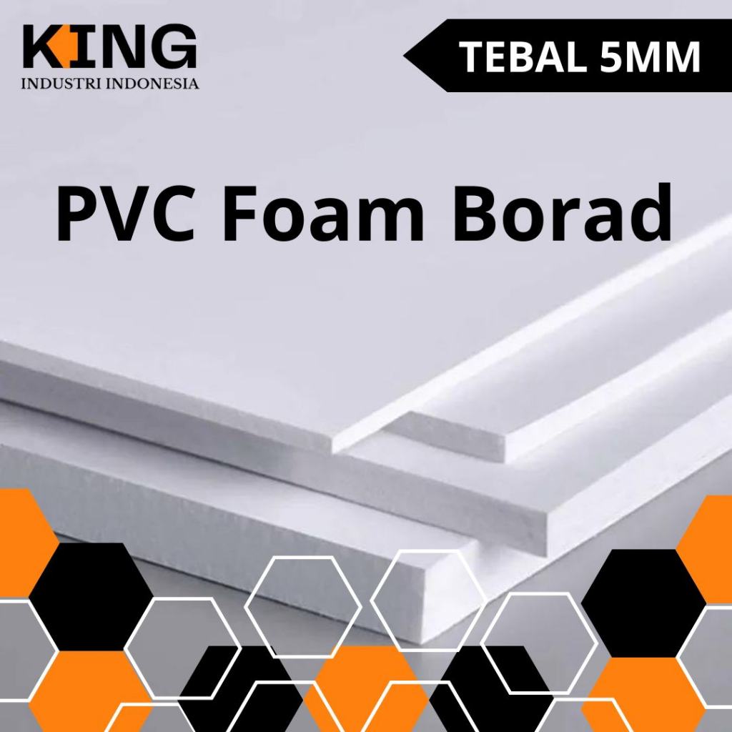 Jual PVC Board / PVC Foamboard / PVC Sheet / PVC Lembaran Tebal 5mm Uk ...