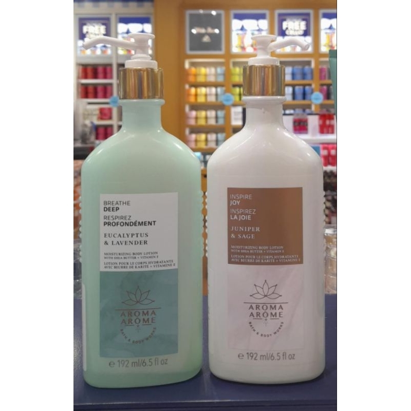 Jual Bath & Body Works BODY LOTION AROMATHERAPY JUNIPER SAGE