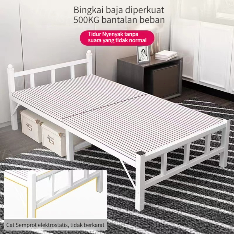 Jual Ranjang Lipat Kasur Lipat Folding Bed Portable | Shopee Indonesia