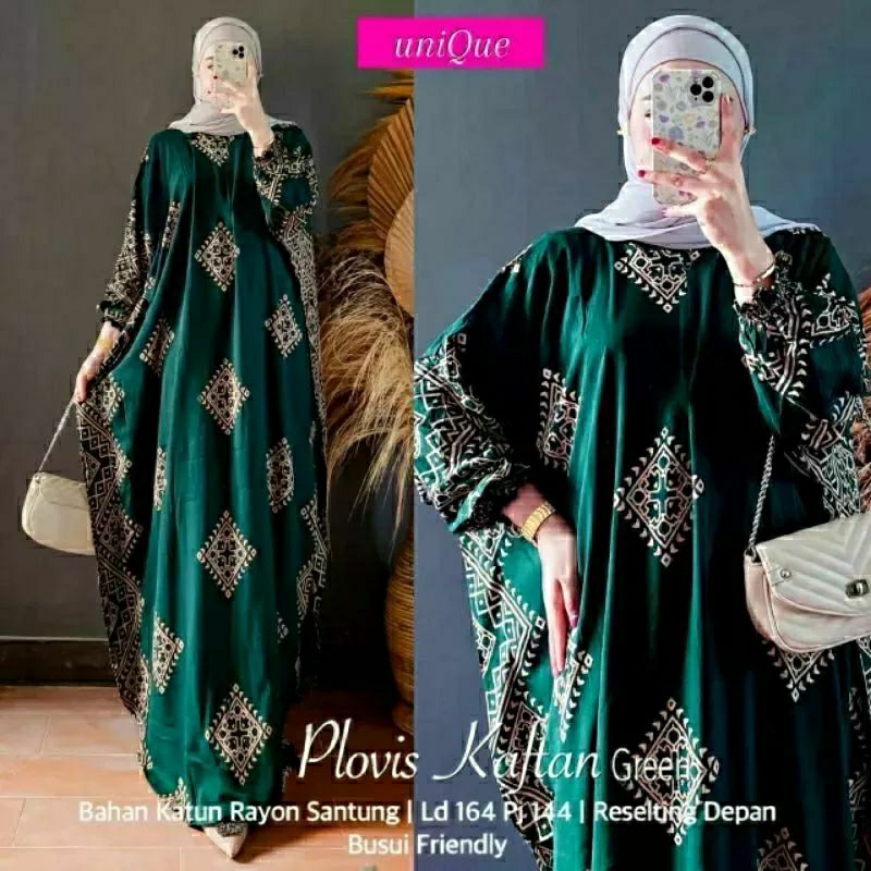 Jual Kaftan Rayon Plovis Meldi Roman Kaftan Rayon Twill Jumbo Tebal