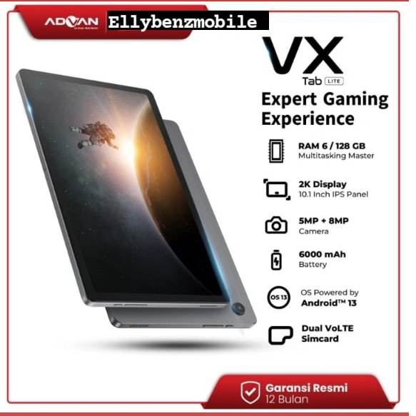 Jual Tab/Tablet Advan VX 6/128GB LITE 10.4” Octa Core 2.0Ghz TABLET ...