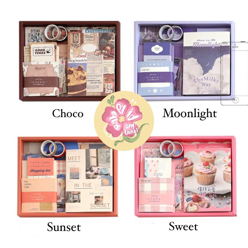 Jual Journal Kit Set Scrapbook Hampers | Shopee Indonesia