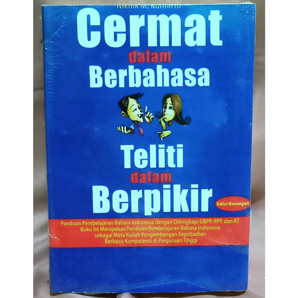 Jual Buku Cermat Dalam Berbahasa Teliti Dalam Berpikir - Edisi Keempat ...