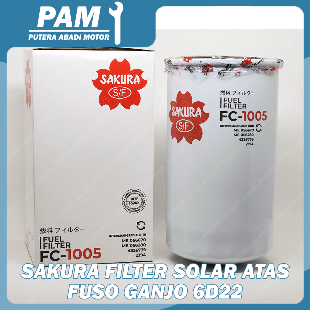 Jual Filter Solar Atas Ganjo 6D22 tipe FC-1005 Sakura | Shopee Indonesia
