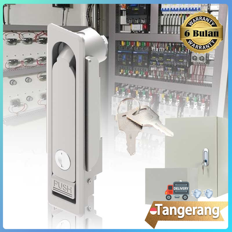Jual Kunci Box Panel Push Lock MS 712-1 Silver Doff | Shopee Indonesia