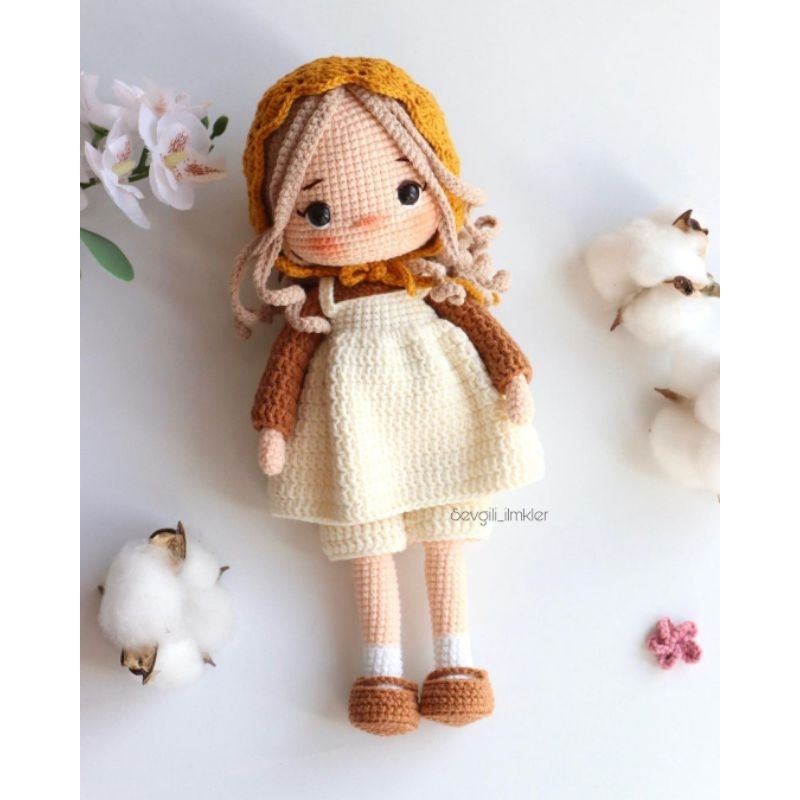 Jual BONEKA RAJUT ASYA 30CM | Shopee Indonesia