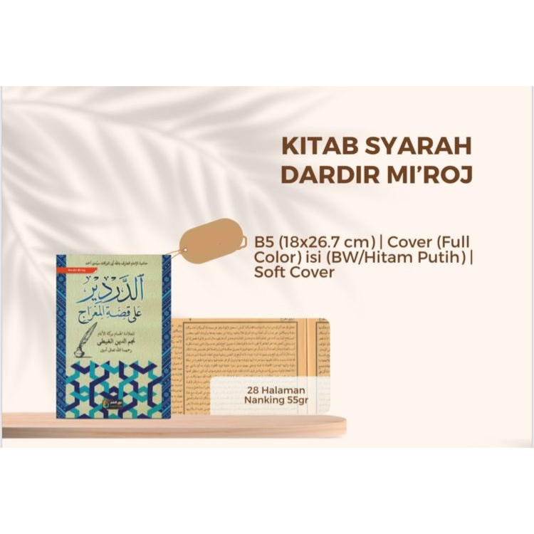 Jual Syarah Dardir Miroj Sc Hasyiyah Dardir Ala Qishah Al Miraj