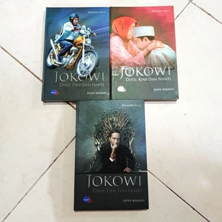 ( ORIGINAL ) Buku BIOGRAFI / BIOGRAFI TOKOH / SEJARAH TOKOH / BIOGRAFI JOKOWI / JOKOWI DULU KINI DAN NANTI