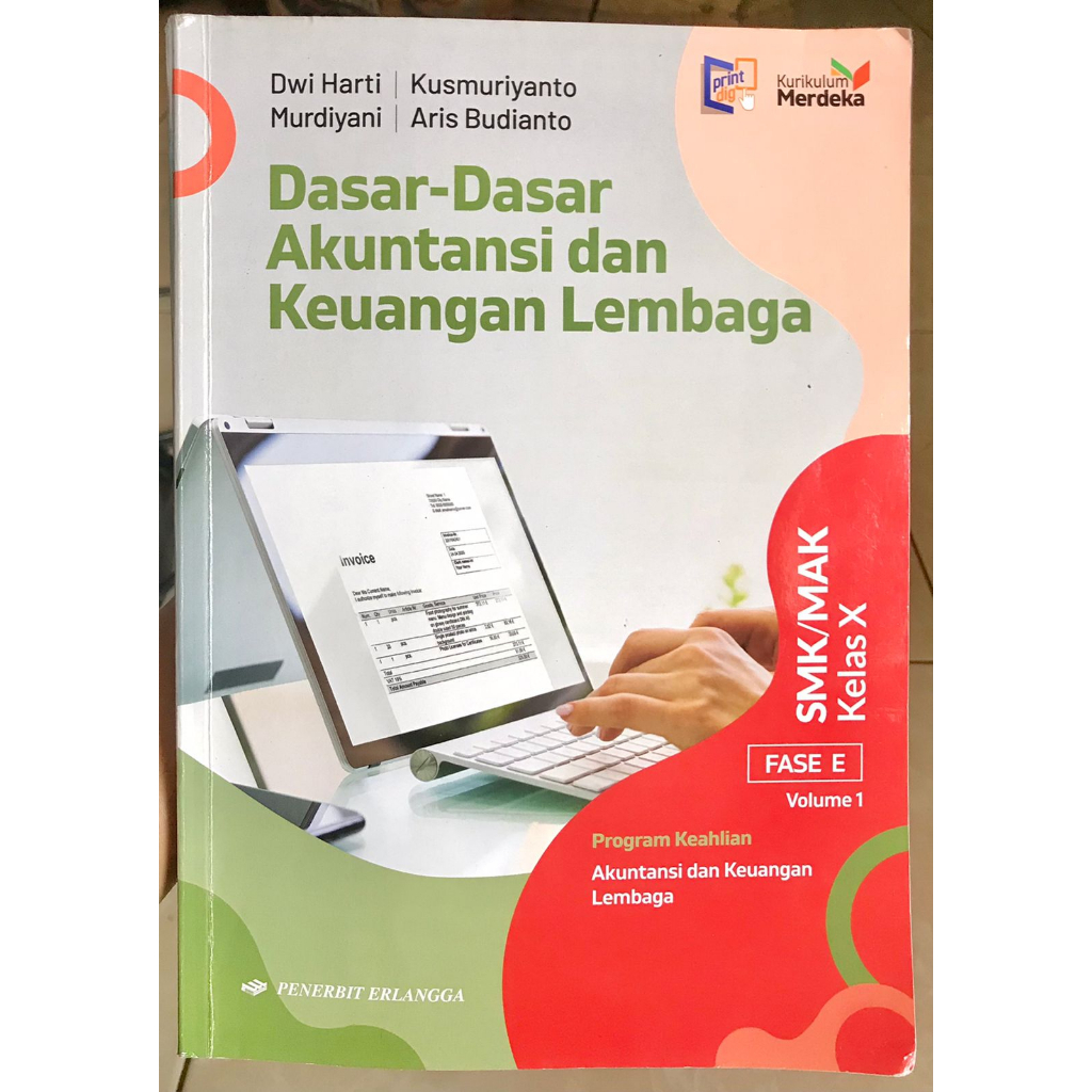 Jual Dasar-Dasar Akuntansi Dan Keuangan Lembaga Kls X Vol. 1 | Shopee ...