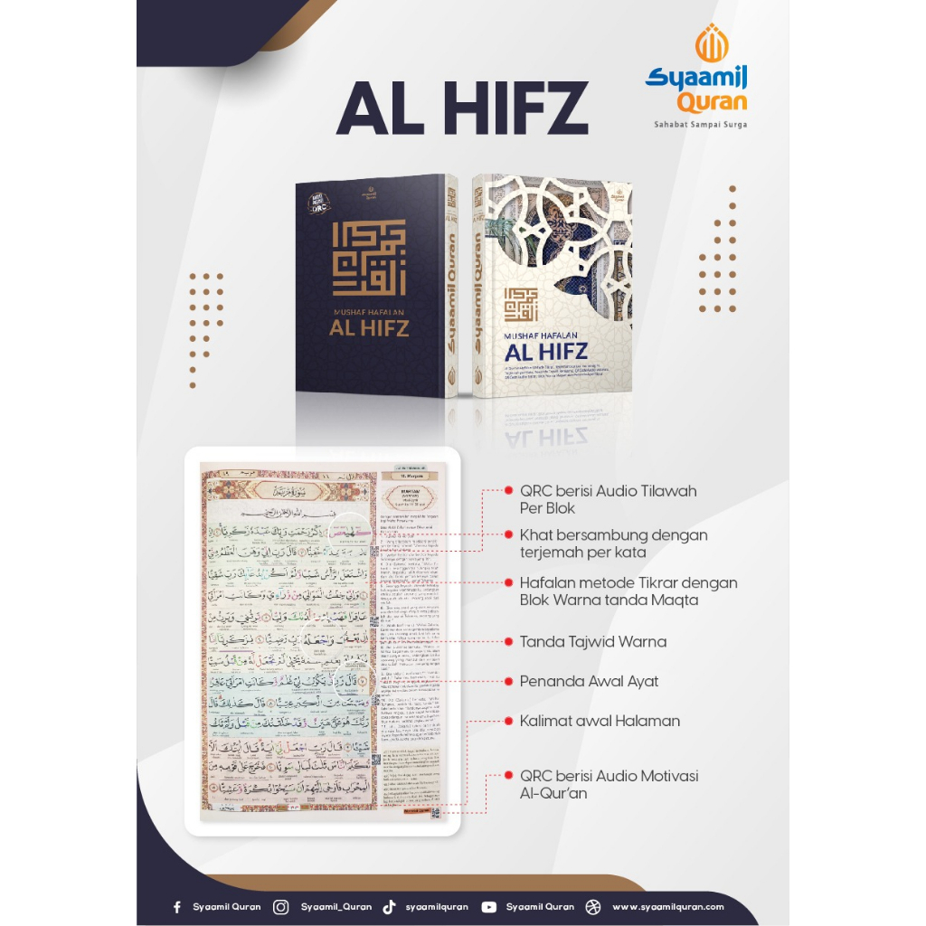 Jual Mushaf Hafalan AL HIFZ Untuk Menghafal Al Qur'an Metode Tikrar ...