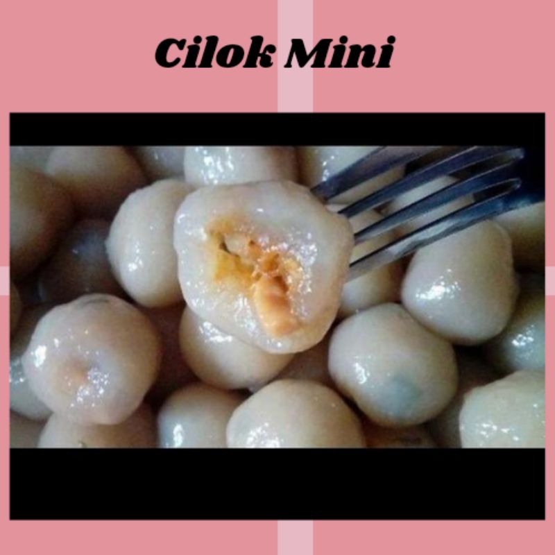 Jual Cilok Mini Isi 100pcs Kemasan Vakum Berbagai Rasa Shopee Indonesia