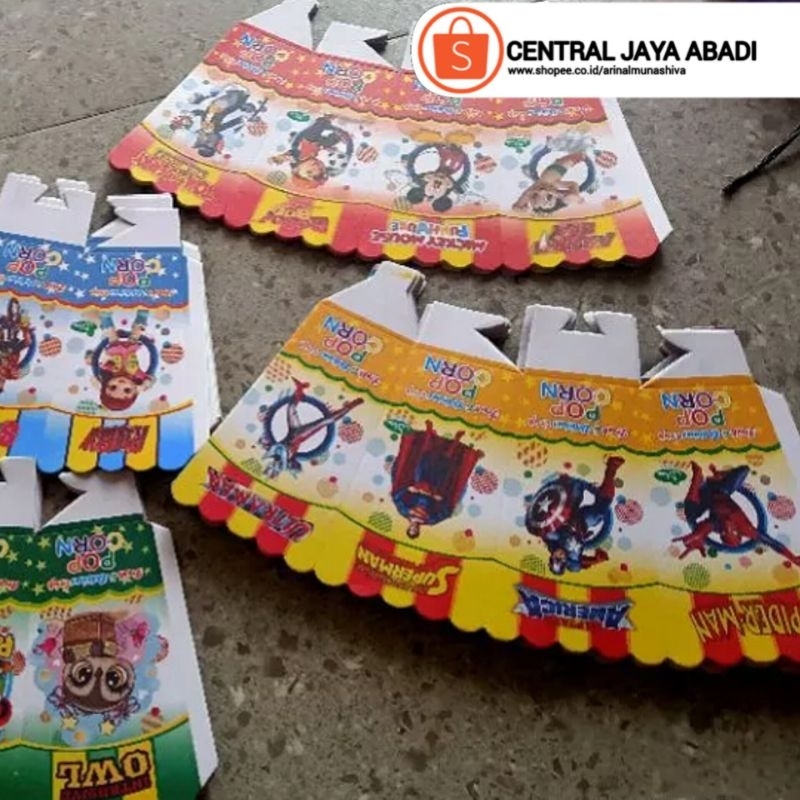 Jual 300 LEMBAR KERTAS POPCORN 12 × 6 BAHAN IVORI PUTIH | KARDUS ...
