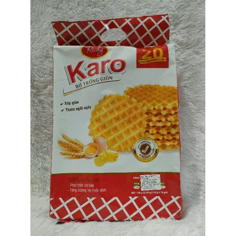 Jual Richy Karo Crispy Butter Waffles 150 gr Shopee Indonesia