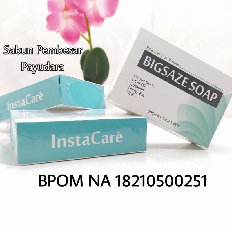 Jual Instacare Bigsaze Soap Pembesar Payudara Ampuh Permanen Bpom