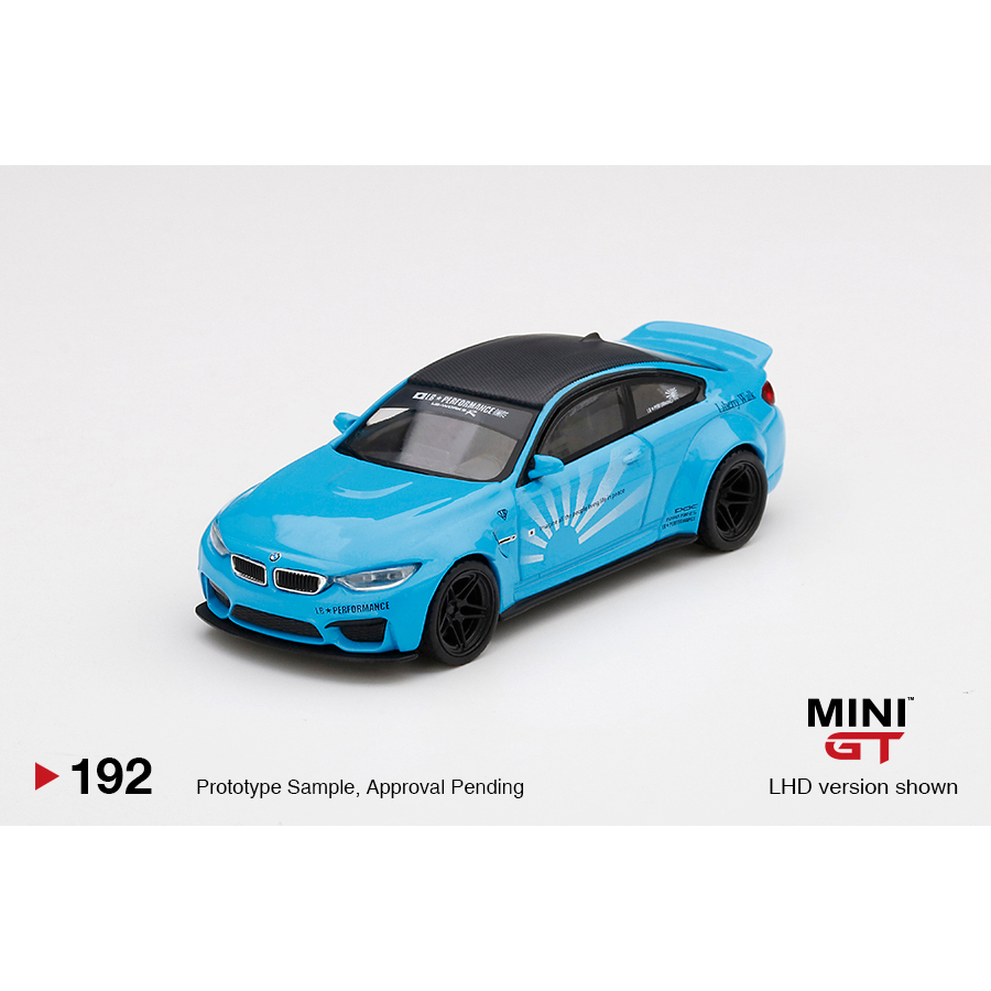 Jual MINI GT 192 / MINIGT BMW M4 LB☆WORKS Baby Blue | Shopee