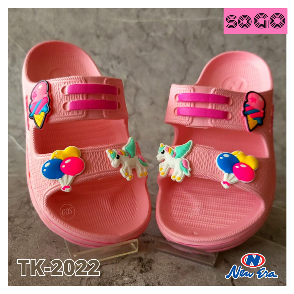 Jual sogo NEW ERA TK 20221 SANDAL BAIM SLOP ANAK original anti