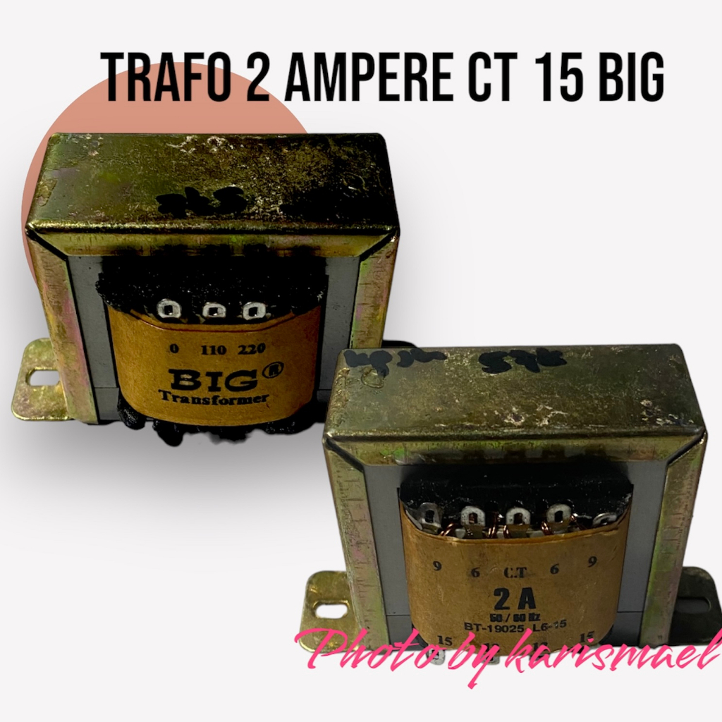 Jual TRAFO 2 A 2 AMPERE CT 15 BIG | Shopee Indonesia