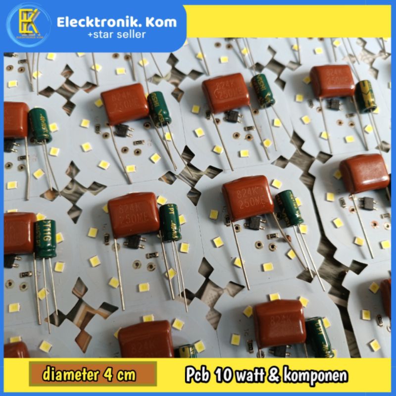 pcb lampu led 10 watt Jual pcb & komponen lampu led 10 watt ac 220 ...