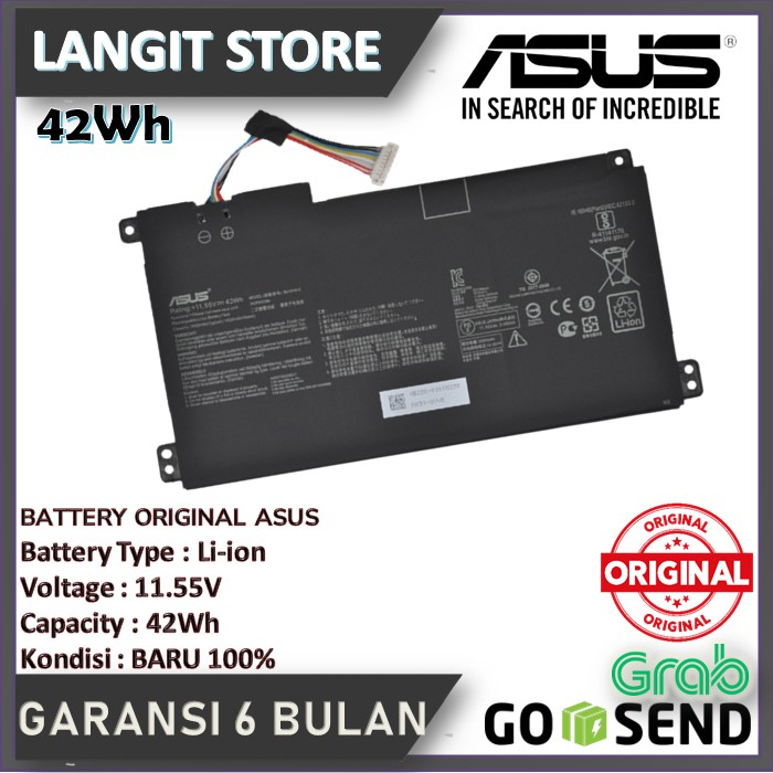 For Asus VivoBook 14 E410 E410MA-EK007TS E410KA L410MA-BV037TS B31N1912  Battery