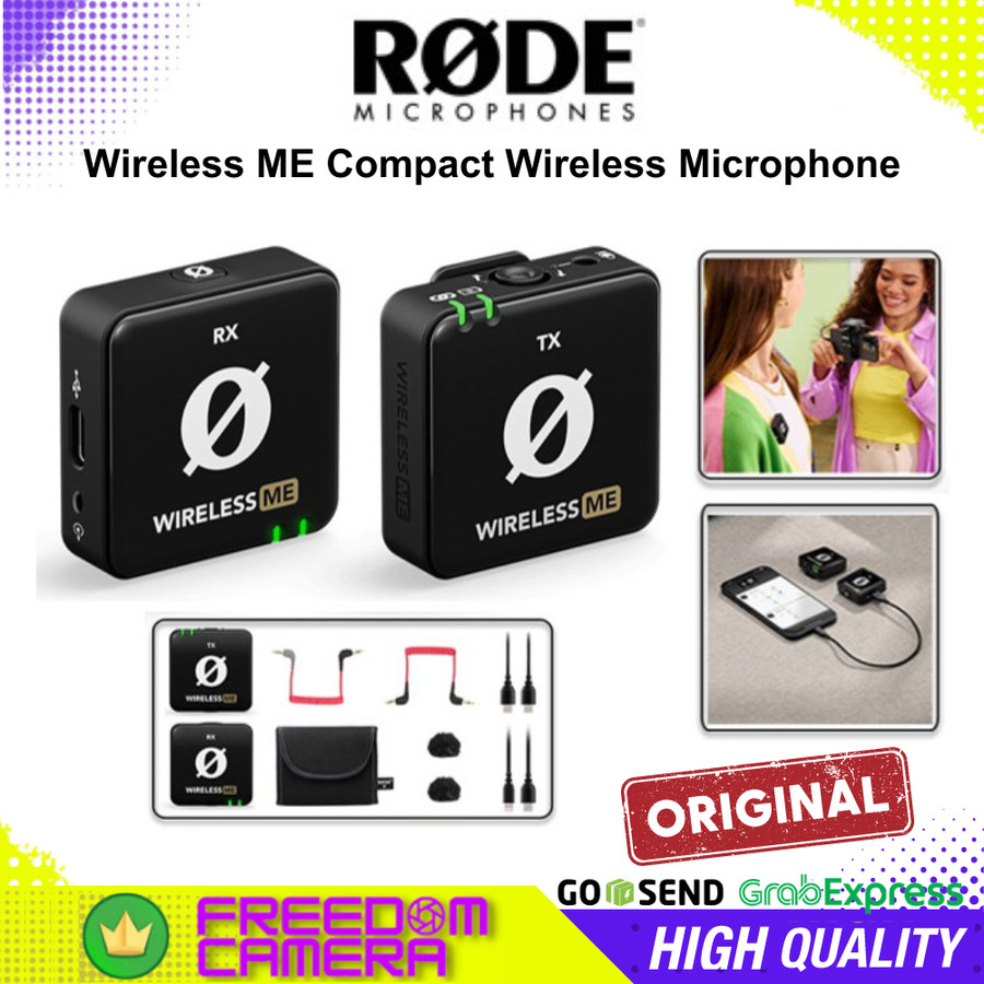 Jual Rode Wireless ME Compact Wireless Microphone Rode WirelessME Mic ...
